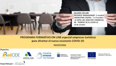 PROGRAMA FORMATIVO ESPECIAL EMPRESAS TURÍSTICAS PARA AFRONTAR EL NUEVO ESCENARIO COVID-19