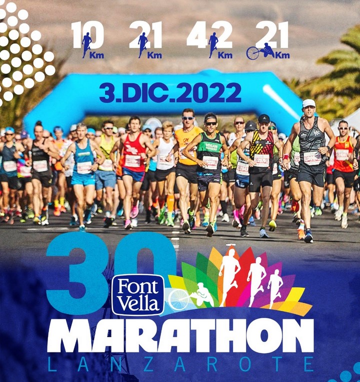 Circular 233/22: Modificación Tráfico Costa Teguise Días 1,2 y 3 Diciembre 2022| Maratón Internacional de Lanzarote
