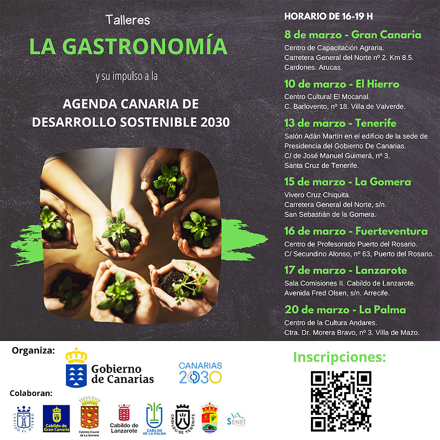 Taller “La Gastronomía y su impulso a la Agenda Canaria de Desarrollo Sostenible 2030”