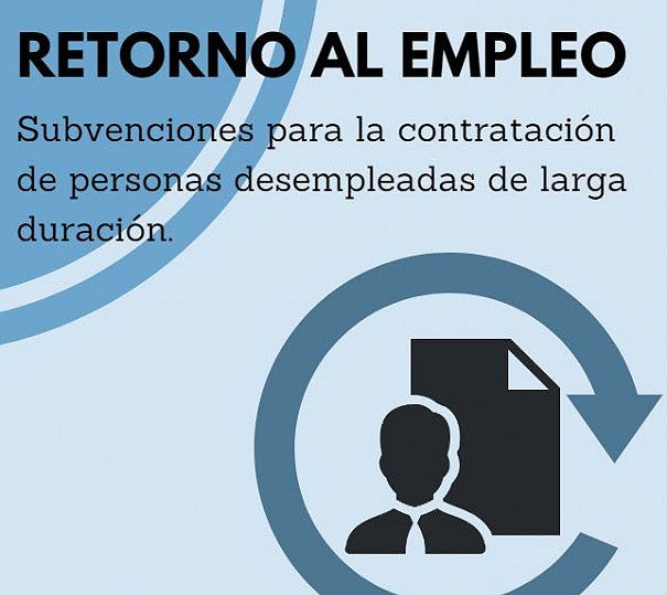 Servicio Canario de Empleo | Subvención con cargo al Programa de Incentivos a la Contratación Laboral de Desempleados de larga duración RETORNO AL EMPLEO.
